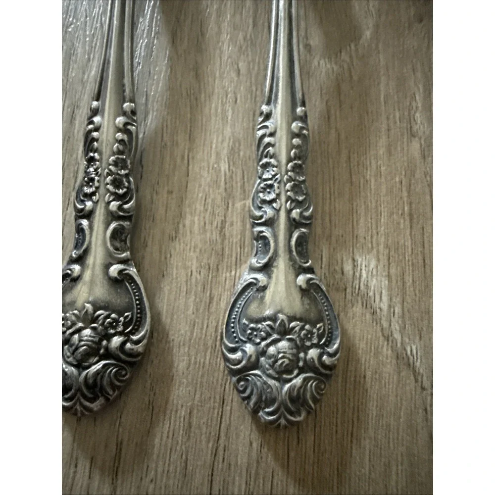 Sonora Stainless by National Stainless Spoon Japan‎ Teaspoon Tablespoon Lot Of 9